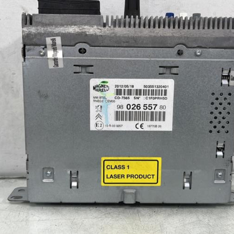 Autoradio d'origine CITROEN DS4 Photo n°3