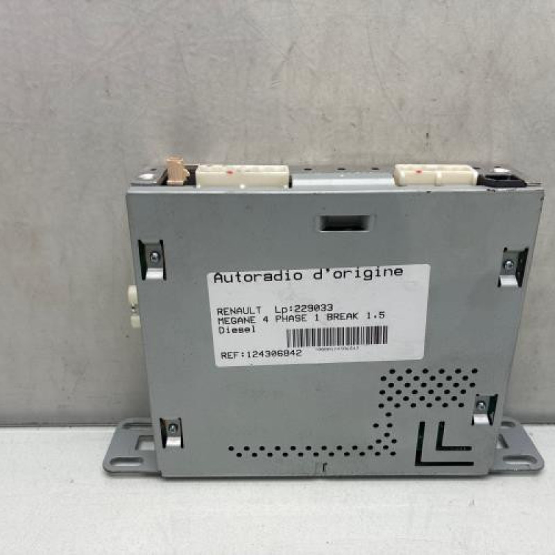 Autoradio d'origine RENAULT MEGANE 4 Photo n°5