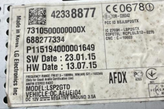 Autoradio d'origine OPEL CORSA E