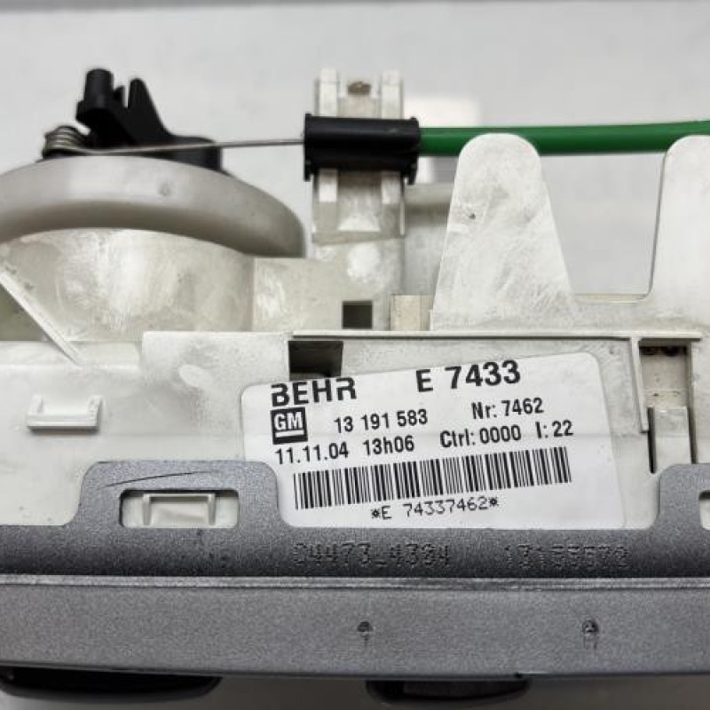 Commande chauffage OPEL MERIVA A Photo n°5