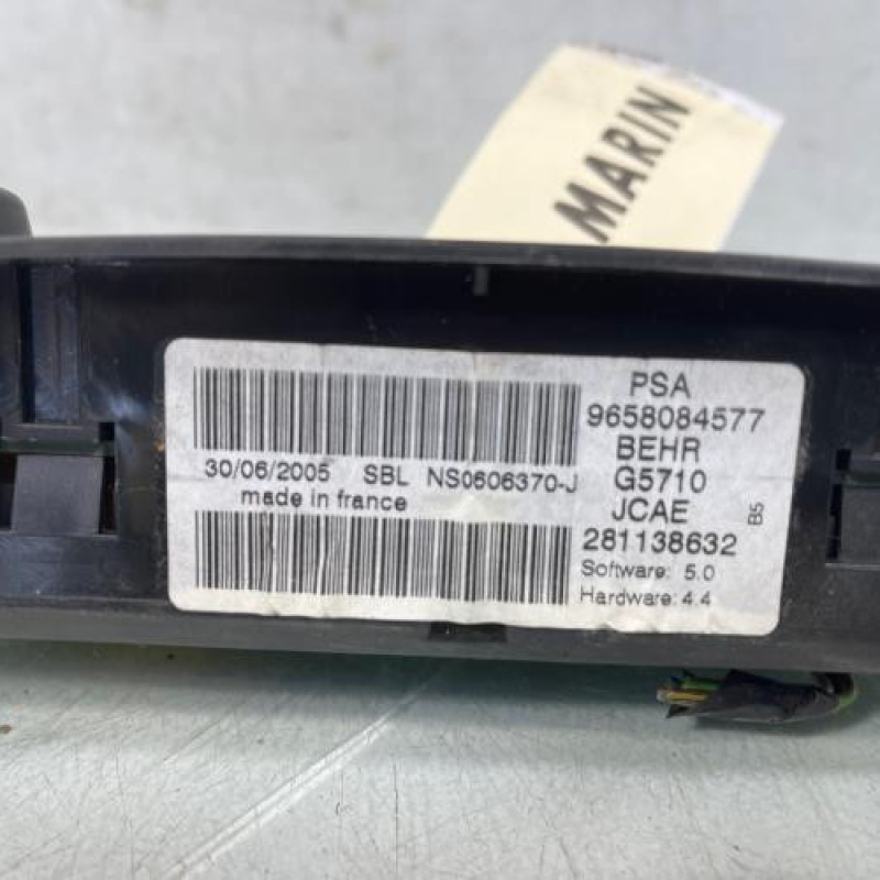 Commande chauffage CITROEN C4 1 Photo n°4