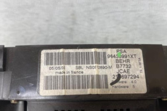 Commande chauffage PEUGEOT 307