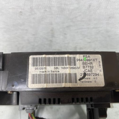 Commande chauffage PEUGEOT 307