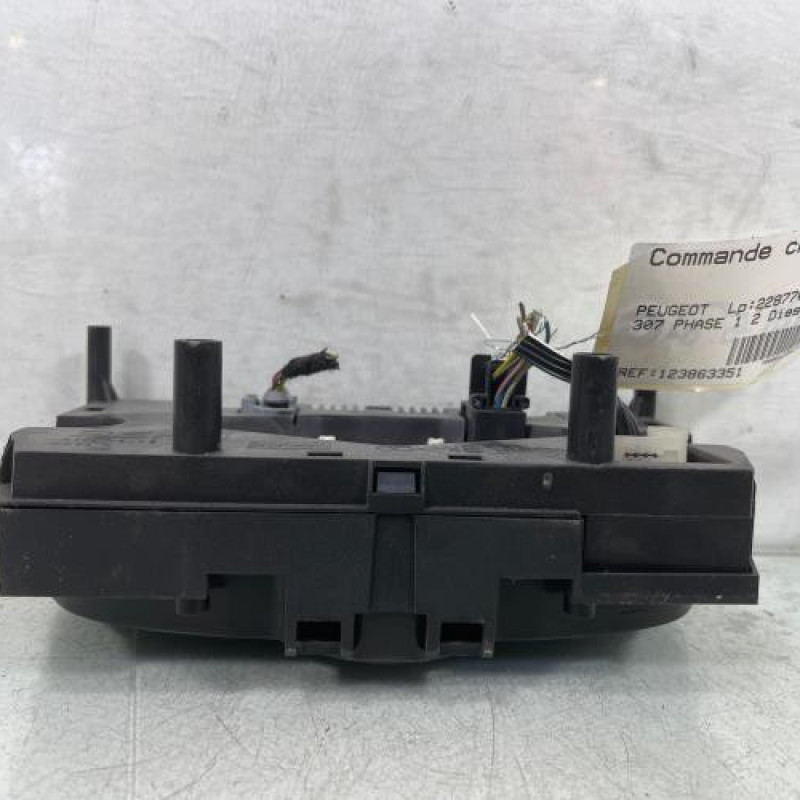 Commande chauffage PEUGEOT 307 Photo n°4