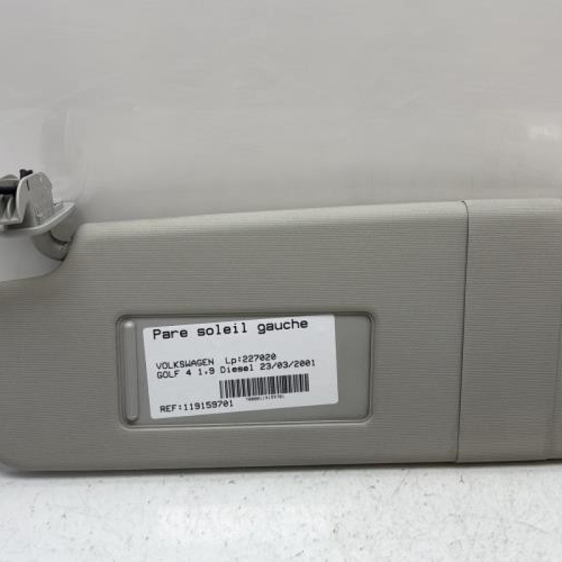 Pare soleil gauche VOLKSWAGEN GOLF 4 Photo n°1