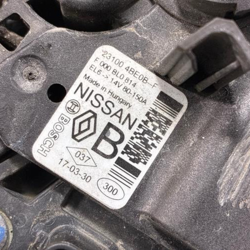 Alternateur RENAULT SCENIC 4 Photo n°5