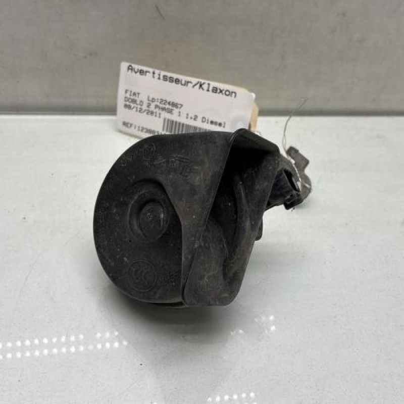 Avertisseur/Klaxon FIAT DOBLO 2 Photo n°1