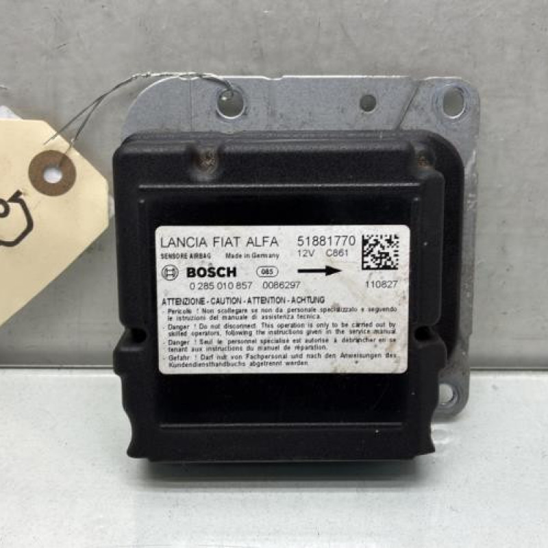 Boitier air bag FIAT DOBLO 2 Photo n°1