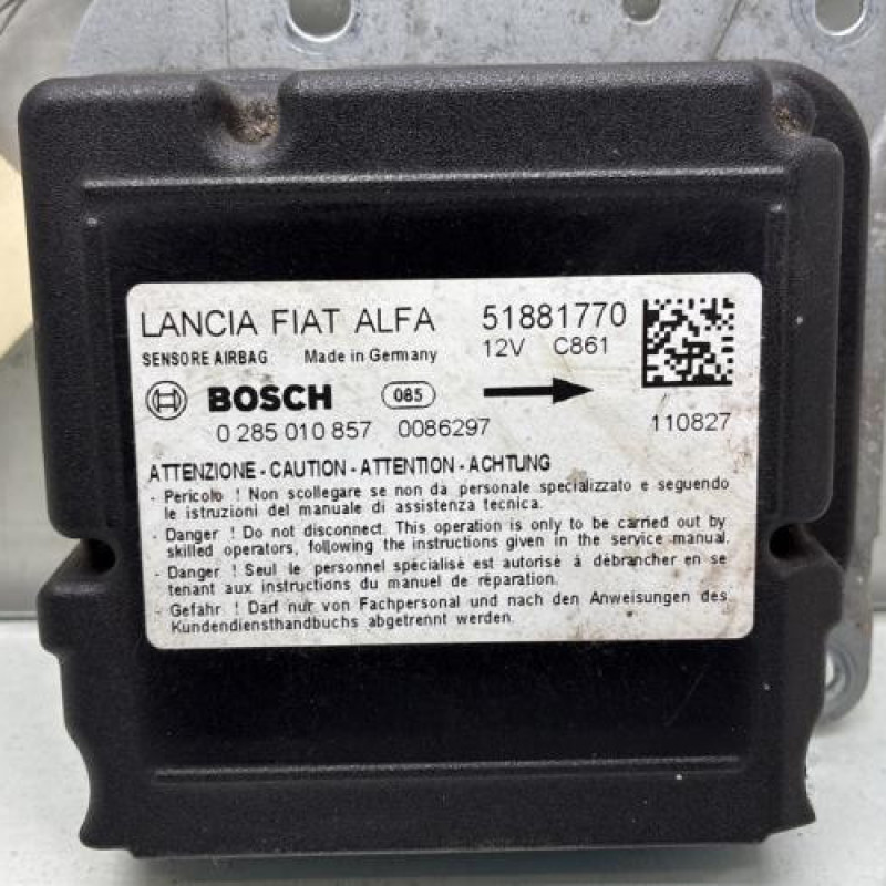 Boitier air bag FIAT DOBLO 2 Photo n°2