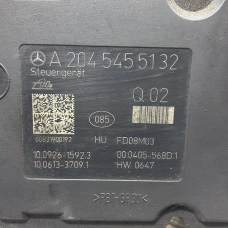 Bloc ABS (freins anti-blocage) MERCEDES CLASSE C 204