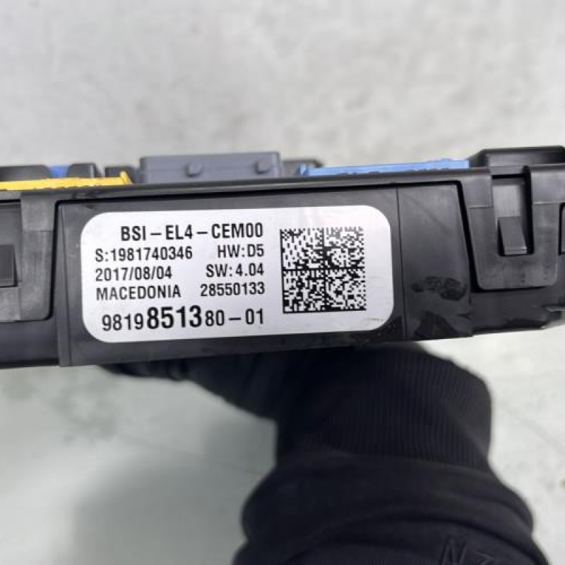 Boitier BSI CITROEN C4 PICASSO 2 Photo n°3