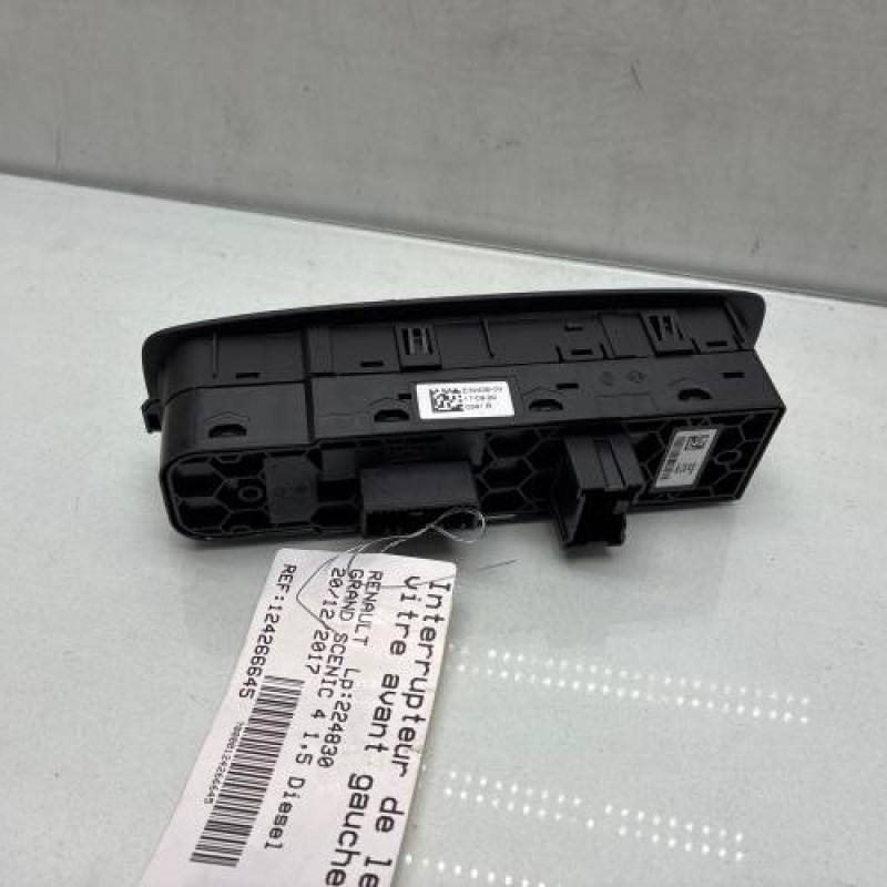 Interrupteur de leve vitre avant gauche RENAULT GRAND SCENIC 4 Photo n°3