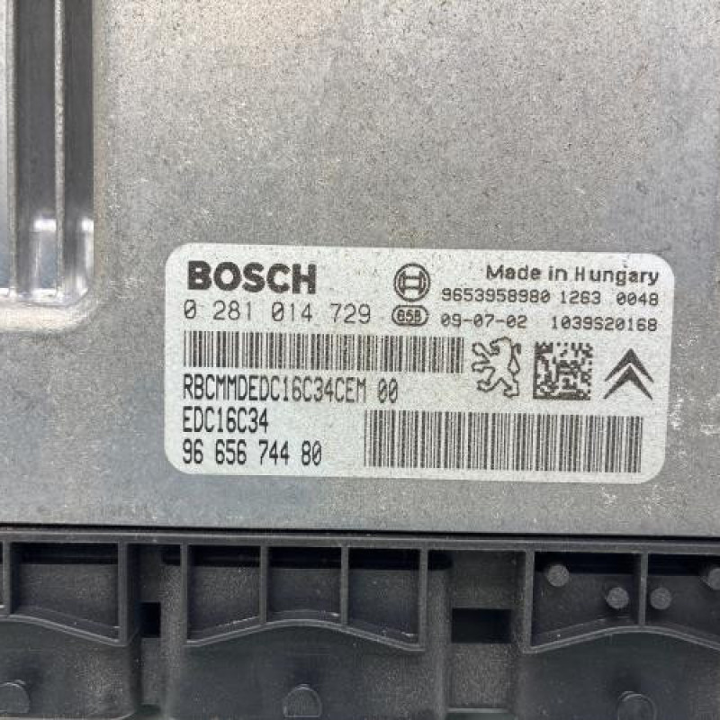 Calculateur moteur CITROEN C4 PICASSO 1 Photo n°2