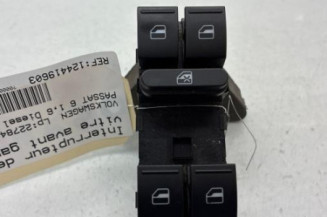 Interrupteur de leve vitre avant gauche VOLKSWAGEN PASSAT 6 Photo n°1