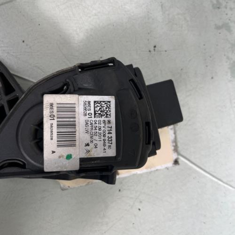 Pedale d'accelerateur CITROEN DS3 Photo n°3