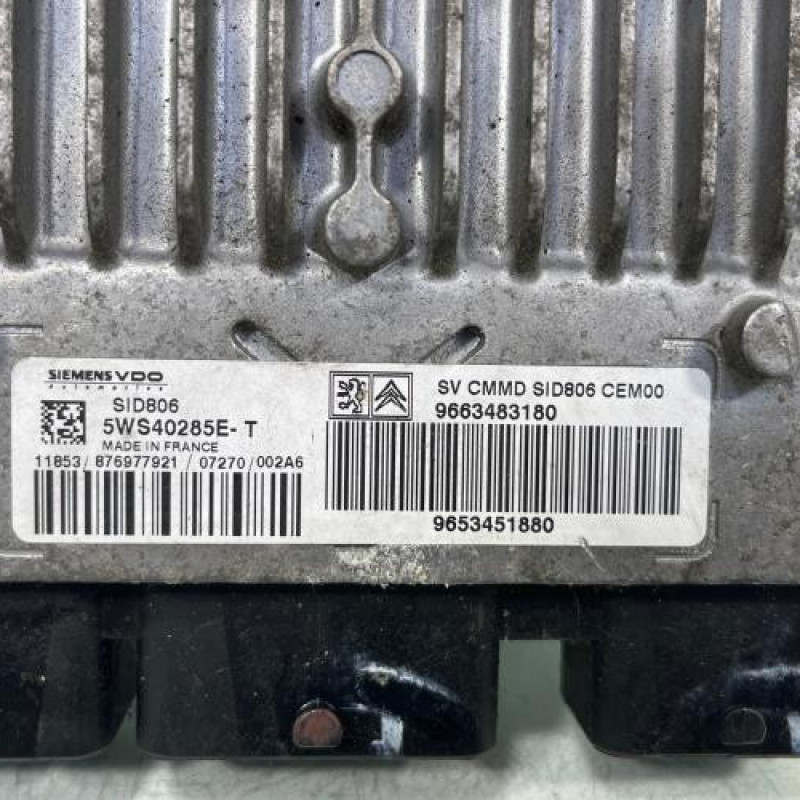 Calculateur moteur CITROEN C2 Photo n°2
