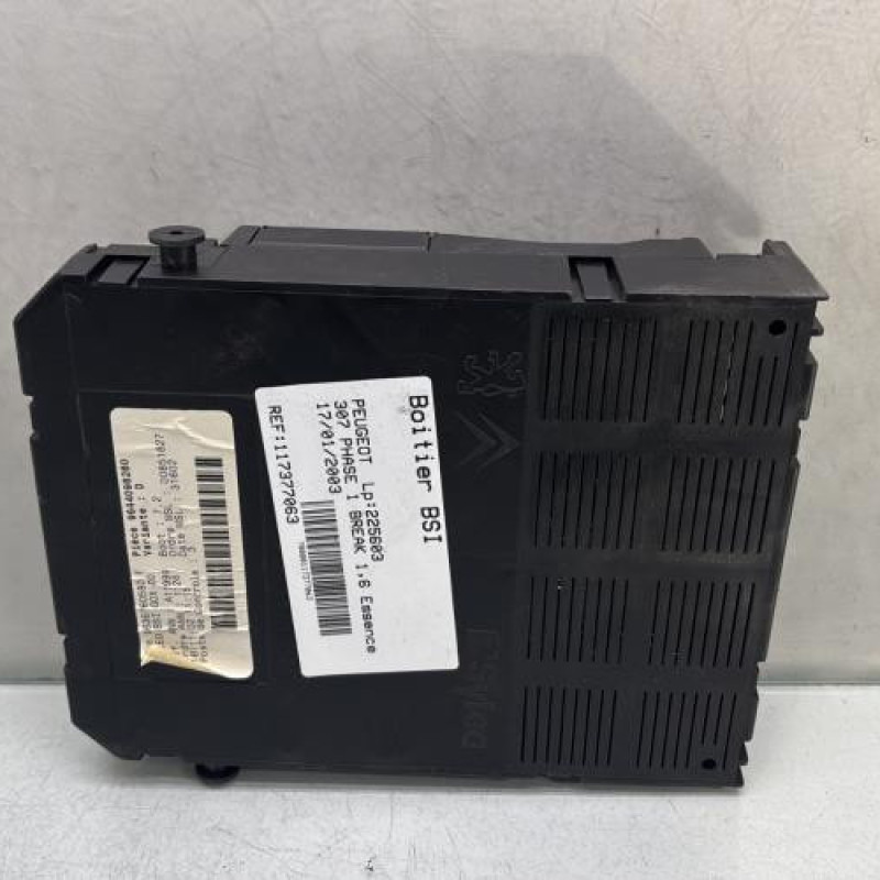 Boitier BSI PEUGEOT 307 Photo n°2