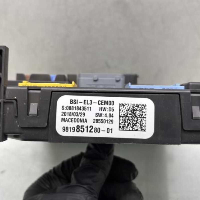 Boitier BSI PEUGEOT EXPERT 3 Photo n°3