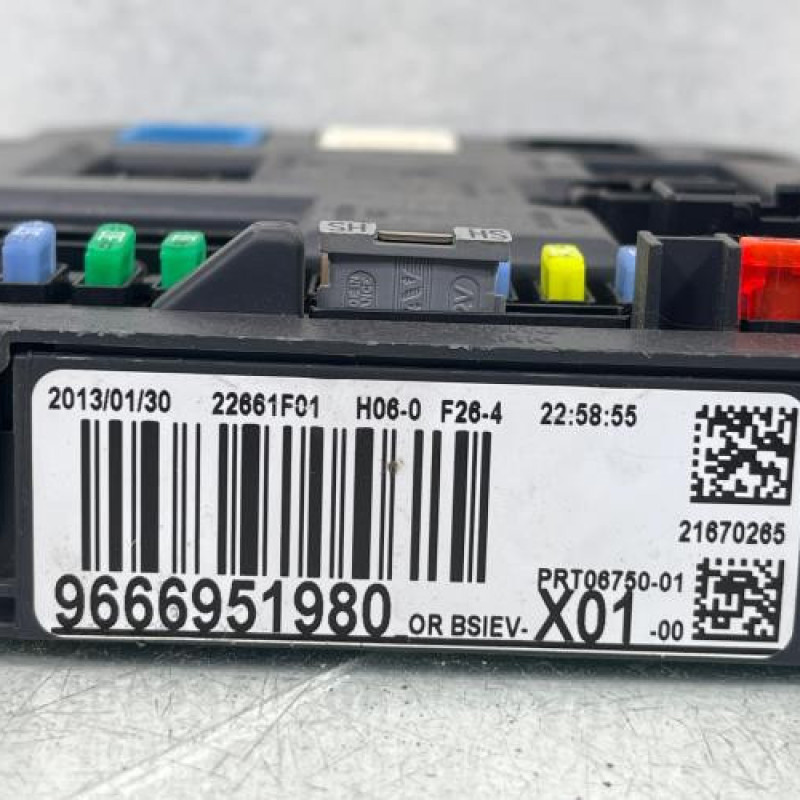 Boitier BSI PEUGEOT 207 Photo n°3