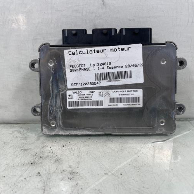 Calculateur moteur PEUGEOT 207 Photo n°3