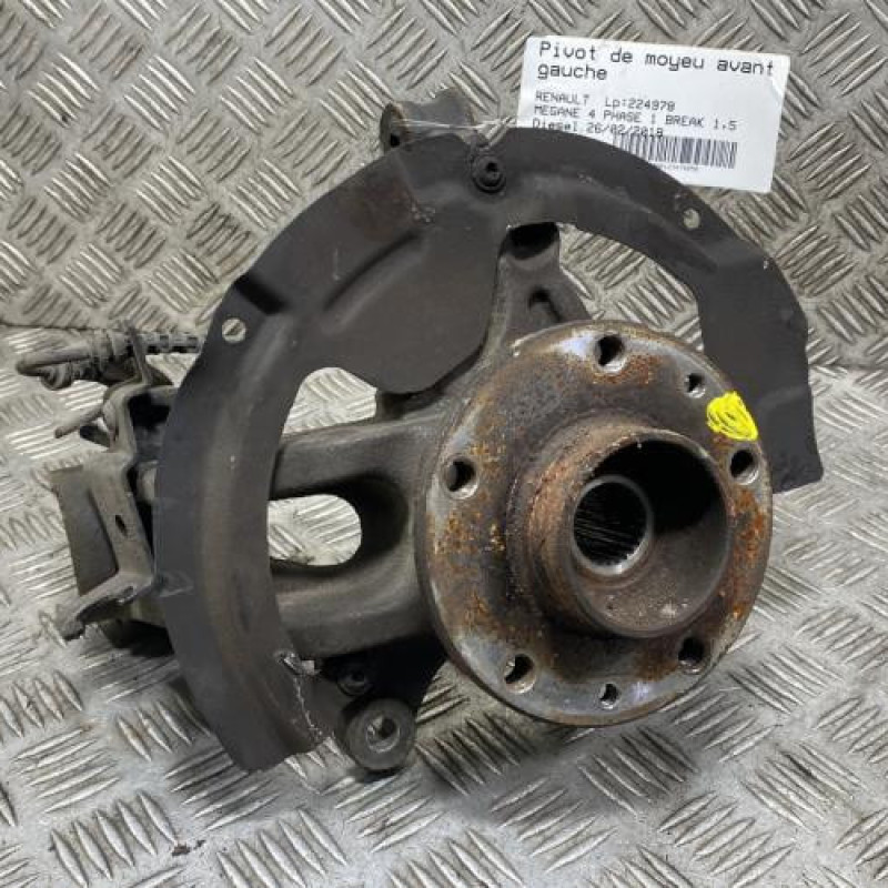 Pivot de moyeu avant gauche RENAULT MEGANE 4 Photo n°1