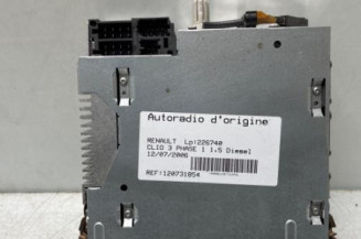 Autoradio d'origine RENAULT CLIO 3