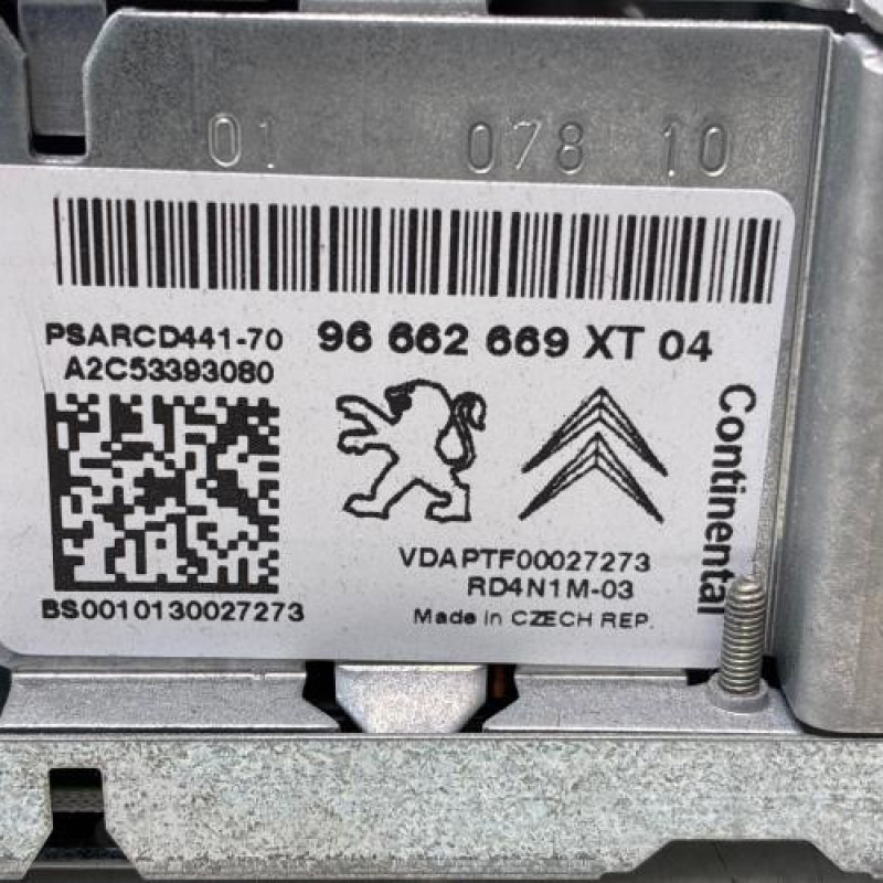 Autoradio d'origine CITROEN DS3 Photo n°3