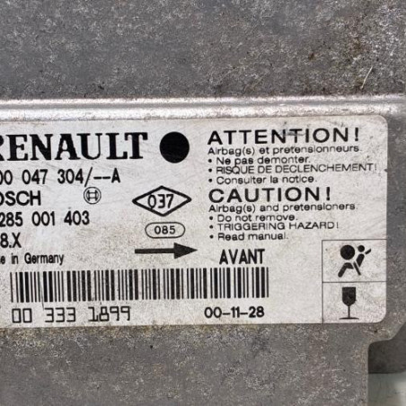 Boitier air bag RENAULT CLIO 2