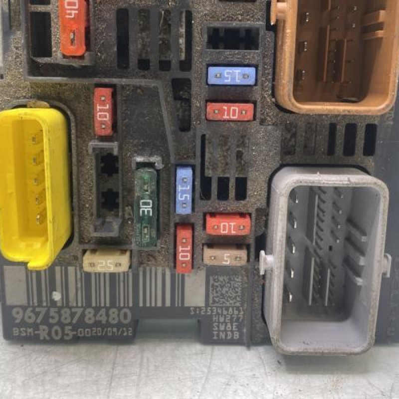 Boitier servitude moteur (BSM) CITROEN BERLINGO 2 Photo n°3