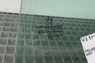Vitre arriere gauche PEUGEOT 207 Photo n°1