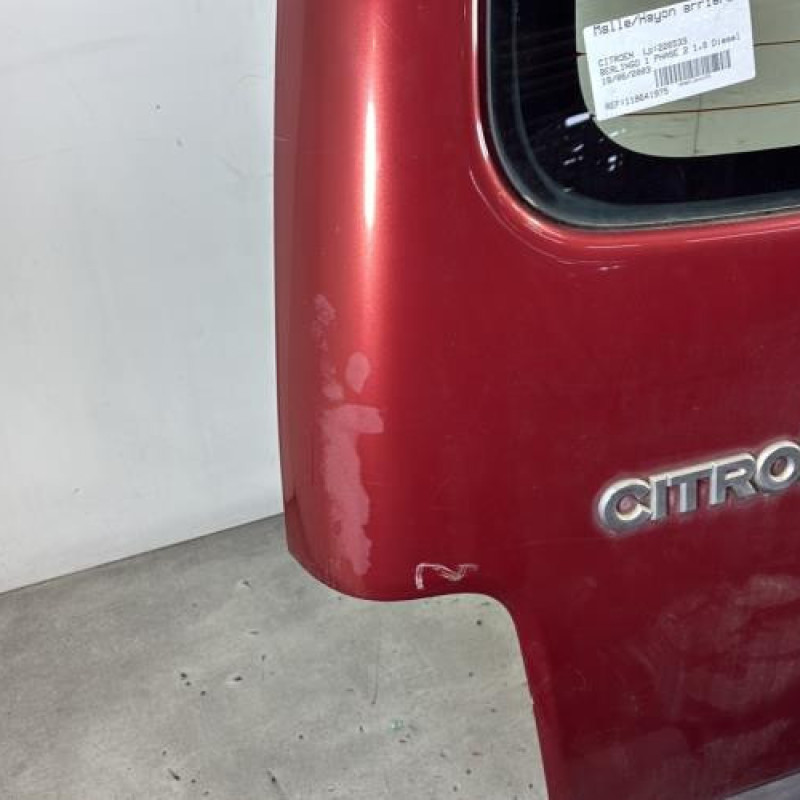 Malle/Hayon arriere CITROEN BERLINGO 1 Photo n°6