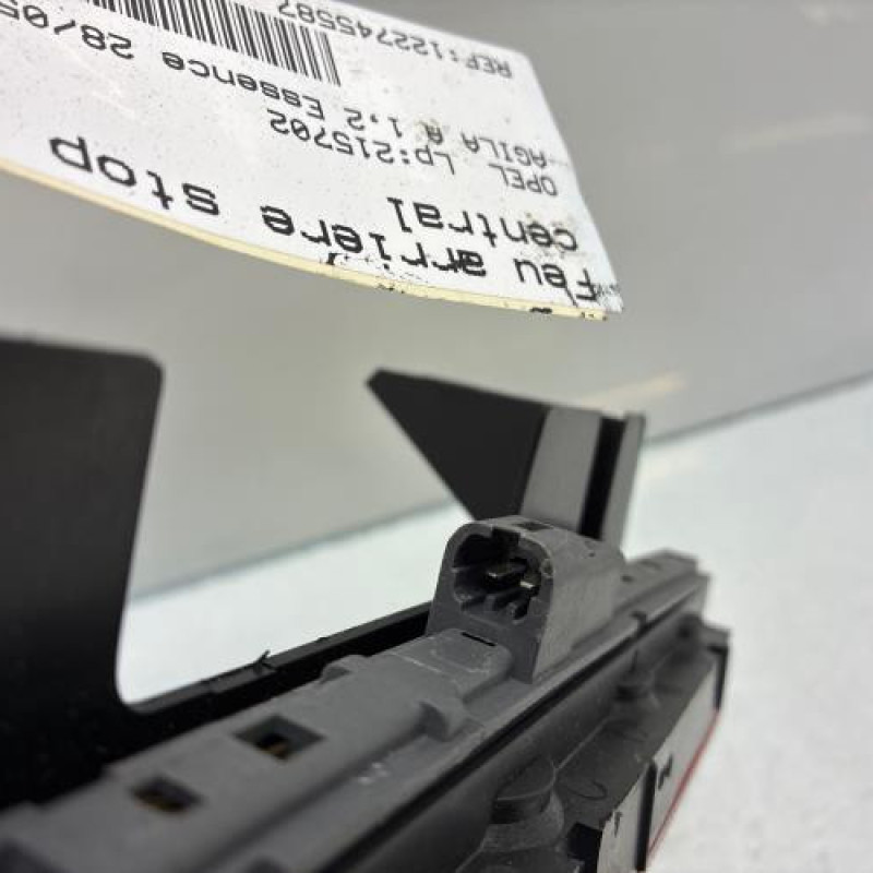 Feu arriere stop central OPEL AGILA A Photo n°4