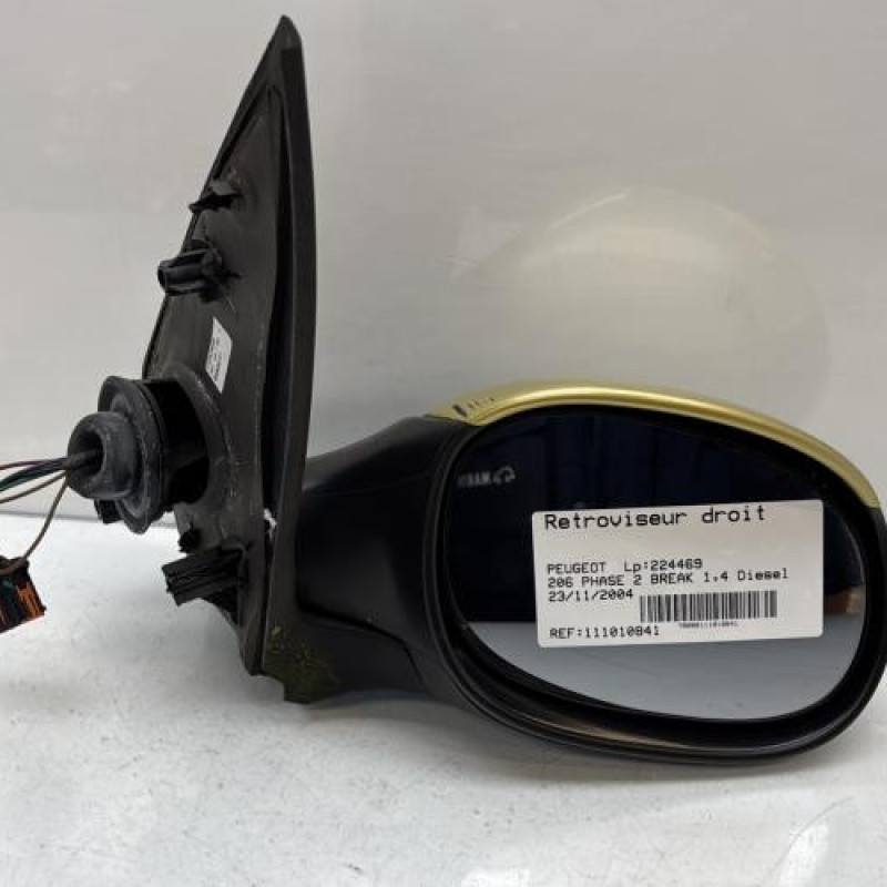 Retroviseur droit PEUGEOT 206 Photo n°1