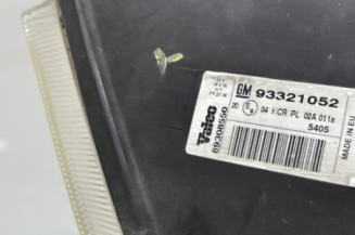 Optique avant principal gauche (feux)(phare) OPEL MERIVA A