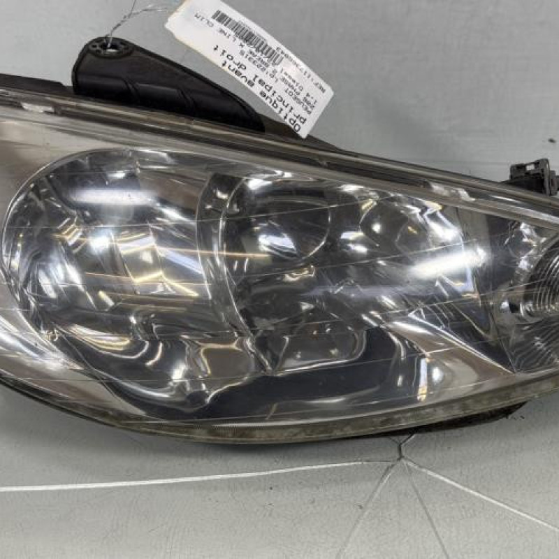 Optique avant principal droit (feux)(phare) PEUGEOT 206 Photo n°1