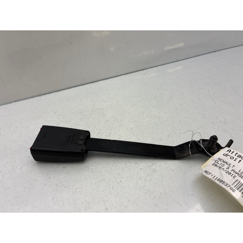 Attache ceinture avant droit RENAULT CLIO 3 Photo n°5