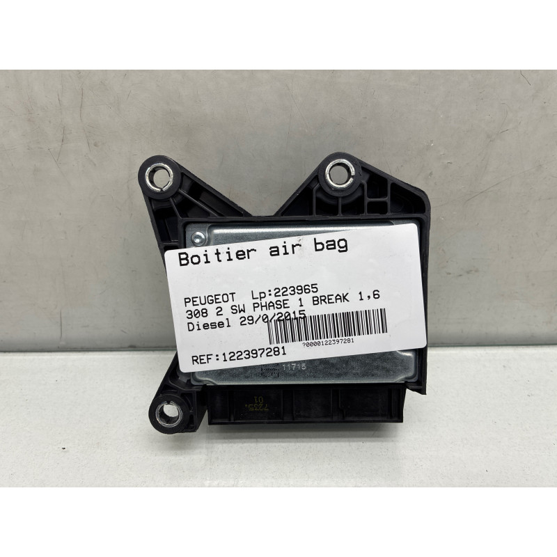 Boitier air bag PEUGEOT 308 2 SW Photo n°3