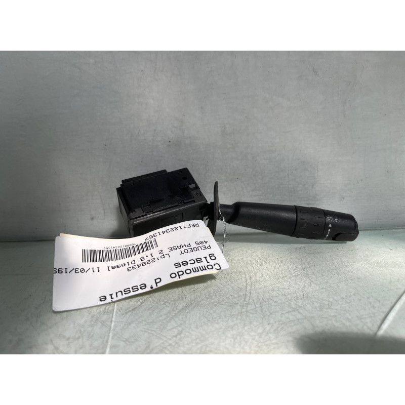 Commodo d'essuie glaces PEUGEOT 405 Photo n°1