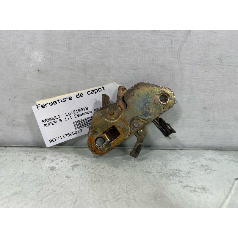 Fermeture de capot RENAULT SUPER 5 Photo n°3