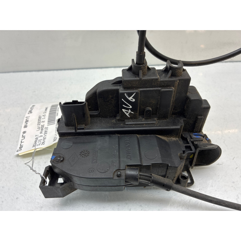 Serrure avant gauche RENAULT CLIO 3 Photo n°4