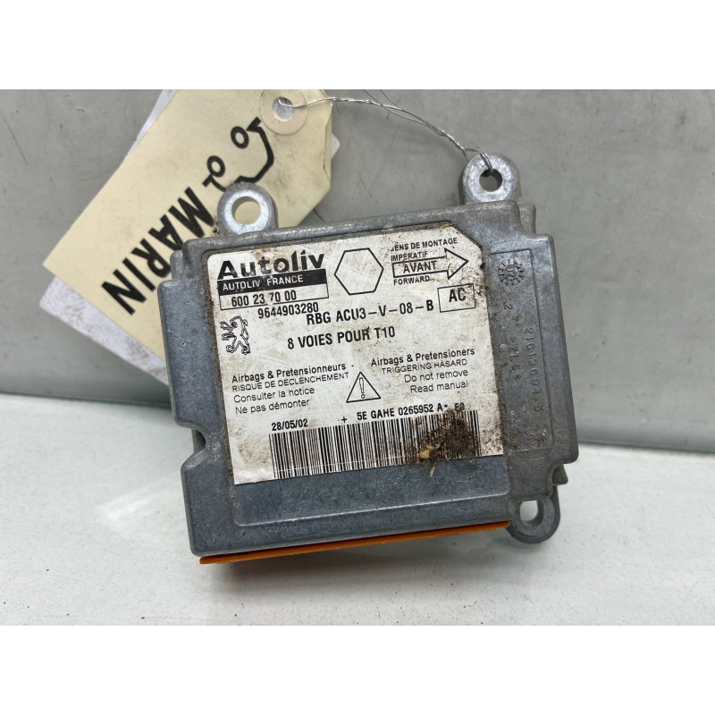 Boitier air bag PEUGEOT 206 Photo n°1