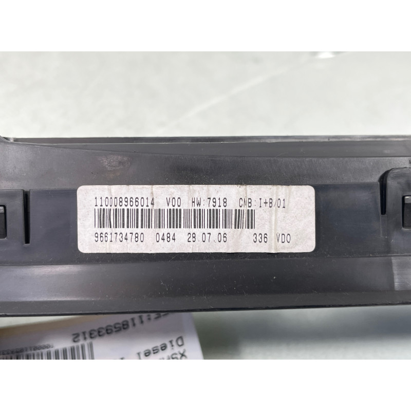 Compteur CITROEN XSARA PICASSO Photo n°5
