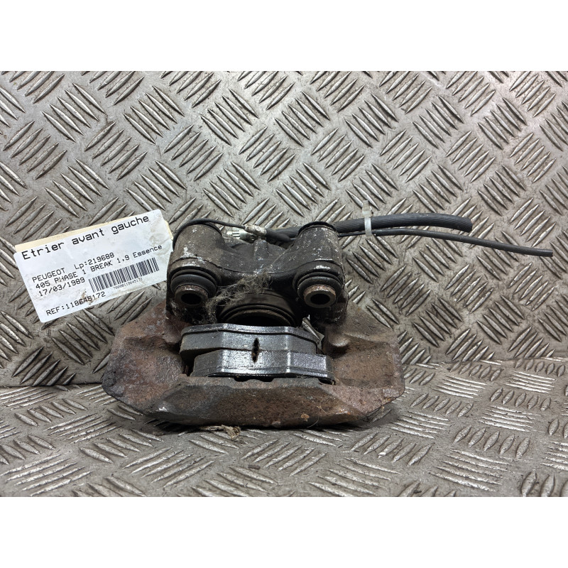 Etrier avant gauche (freinage) PEUGEOT 405 Photo n°4