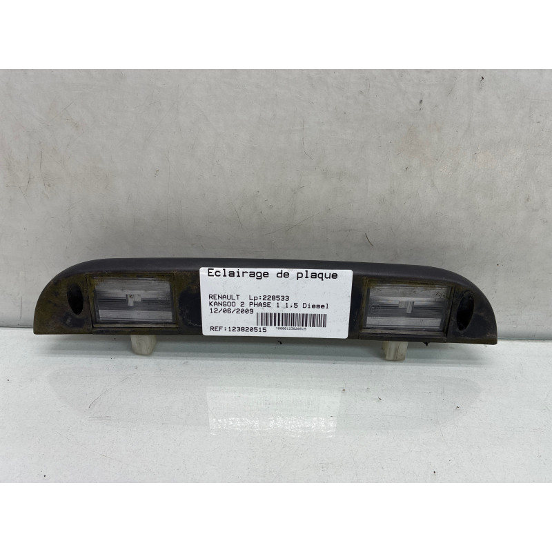 Eclairage de plaque RENAULT KANGOO 2 Photo n°5