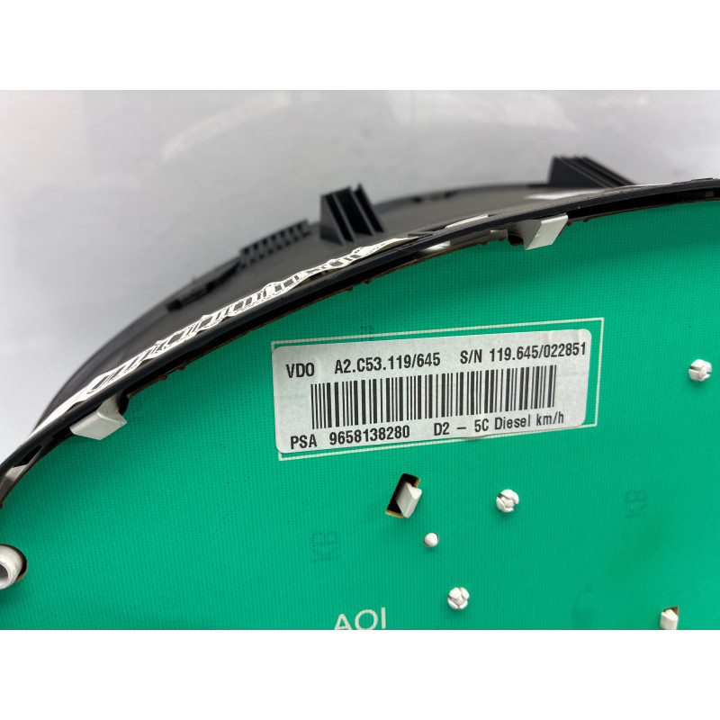 Compteur PEUGEOT 407 Photo n°5