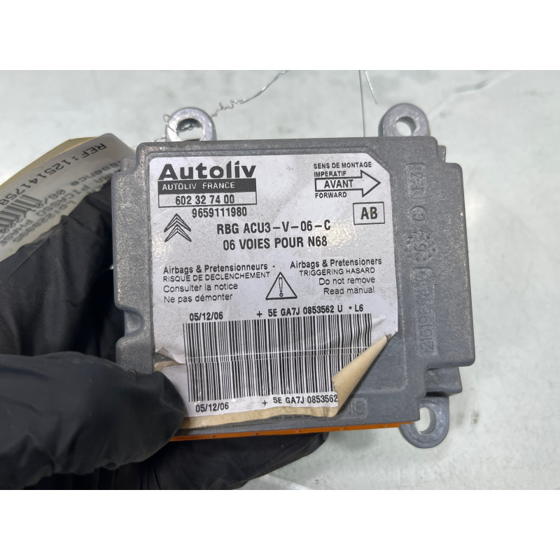 Boitier air bag CITROEN XSARA PICASSO Photo n°3