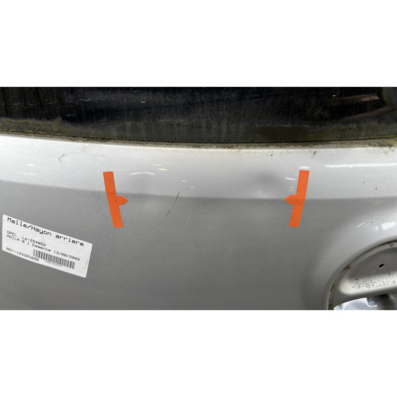 Malle/Hayon arriere OPEL AGILA B Photo n°2