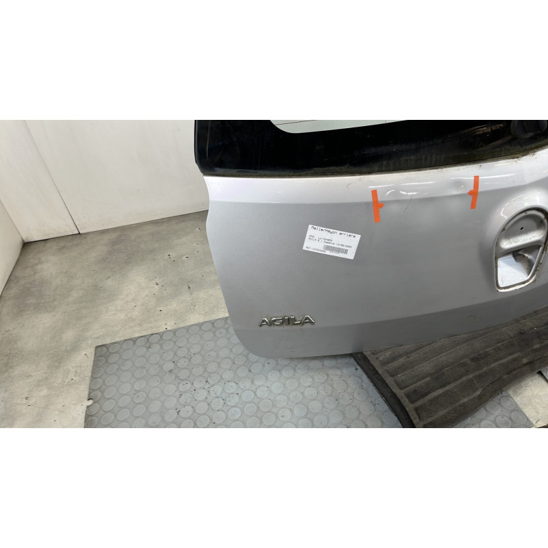 Malle/Hayon arriere OPEL AGILA B Photo n°6