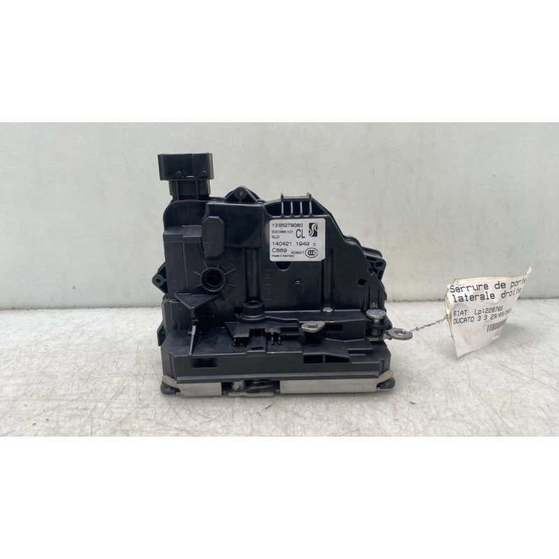Serrure de porte laterale droite FIAT DUCATO 3 Photo n°1