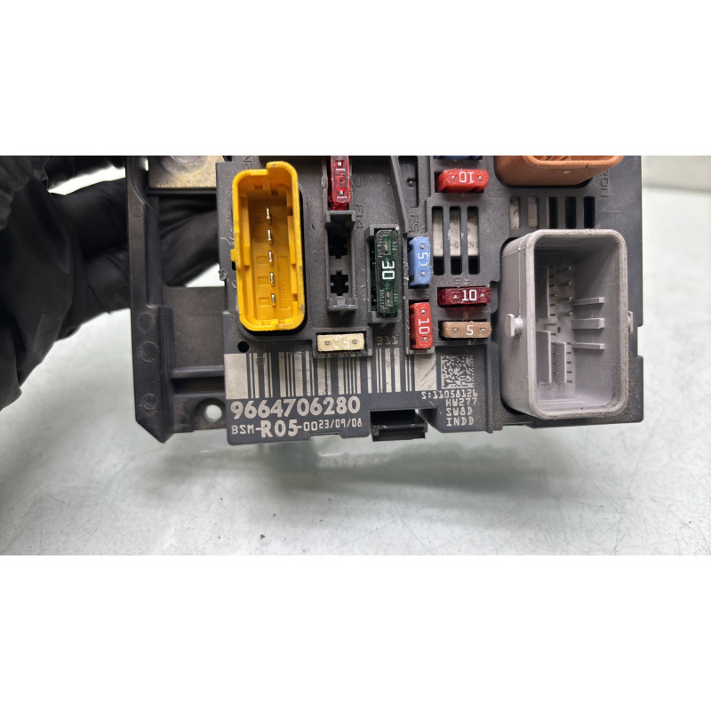 Boitier servitude moteur (BSM) CITROEN C4 1 Photo n°2